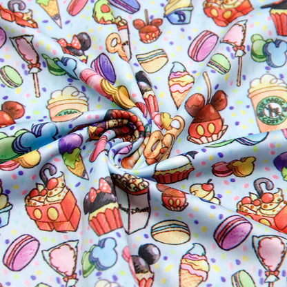 food printed fabric