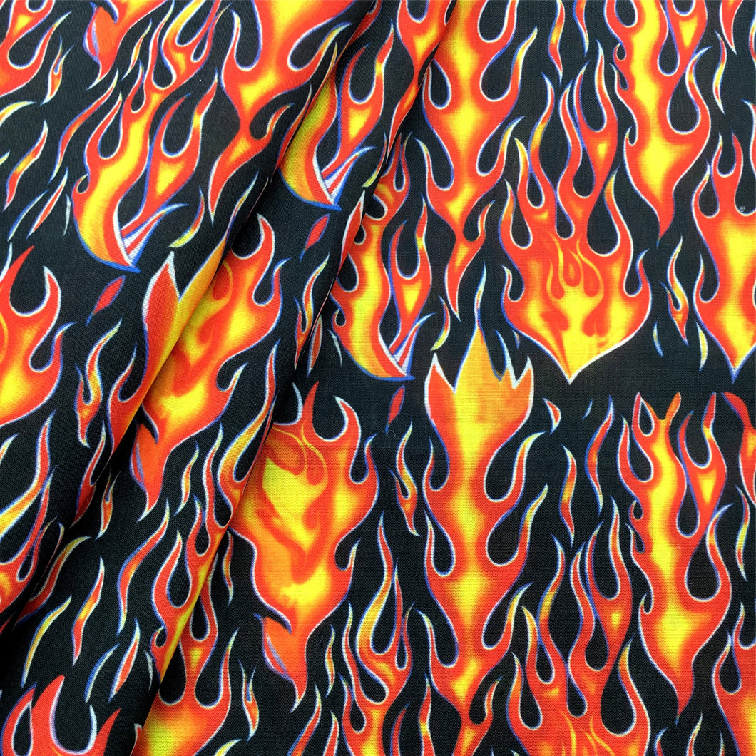 firework printed fabric