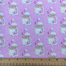Load image into Gallery viewer, pink series christmas day printed fabric
