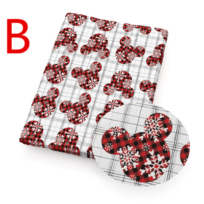 cartoon printed fabric