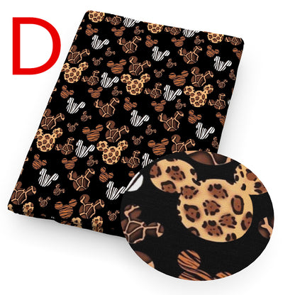 cartoon printed fabric