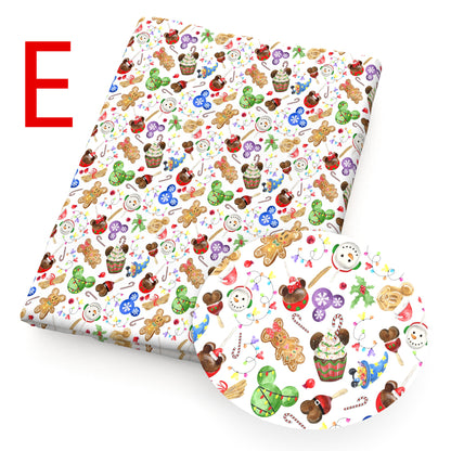 cartoon printed fabric
