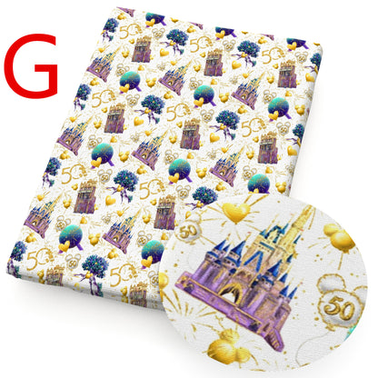 cartoon printed fabric