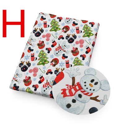 cartoon printed fabric