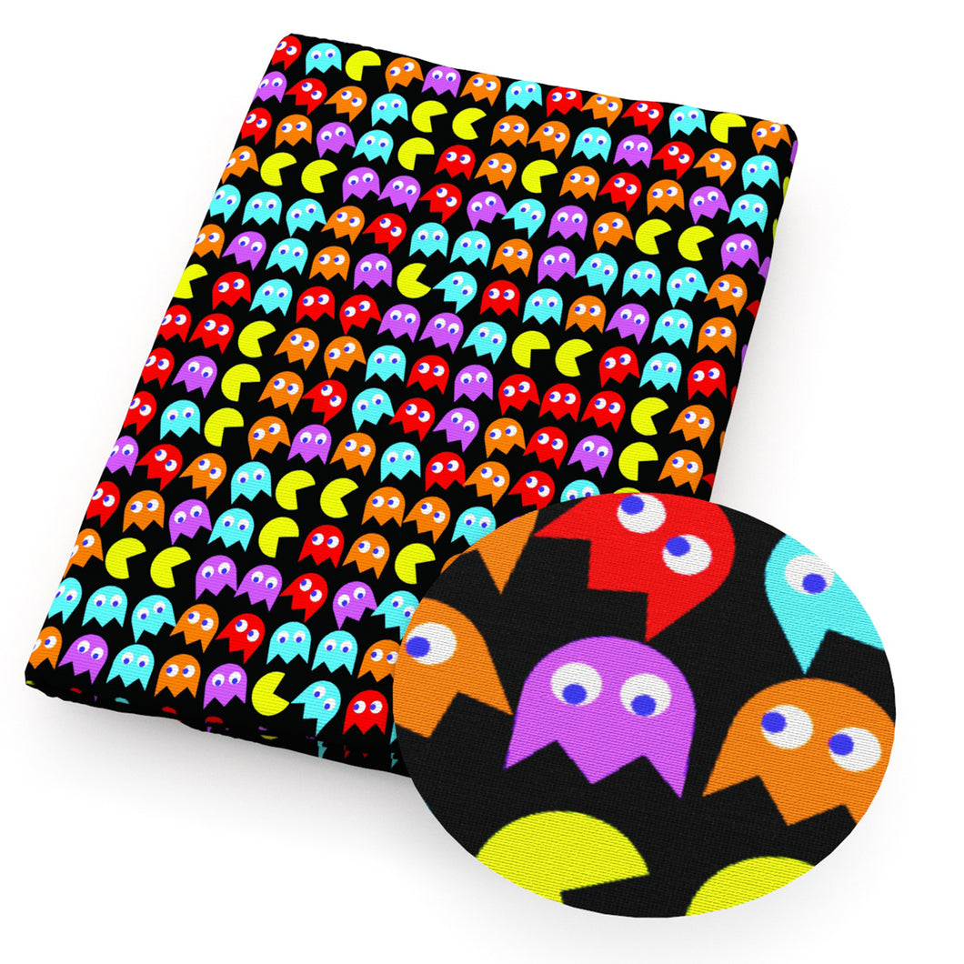 game game console printed fabric