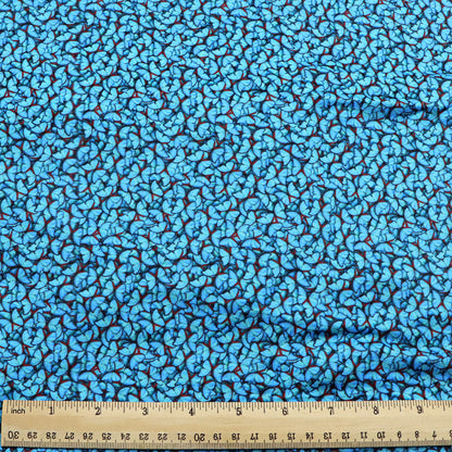 butterfly printed fabric
