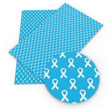 Load image into Gallery viewer, Breast Cancer Theme Printed Fabric
