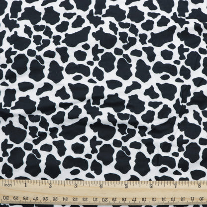 cow pattern printed fabric