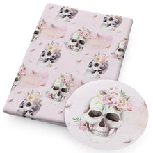 Load image into Gallery viewer, Skull Themed Printed Fabric
