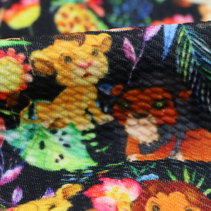 flower floral leaf leaves tree printed fabric