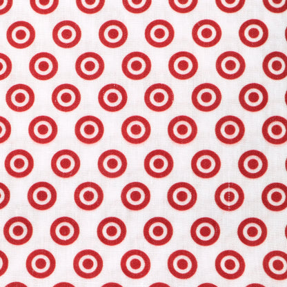 dots spot printed fabric