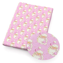 Load image into Gallery viewer, pink series christmas day printed fabric
