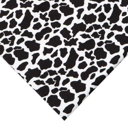 cow pattern printed fabric