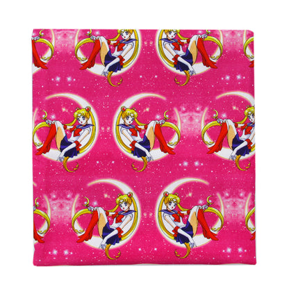 red series printed fabric