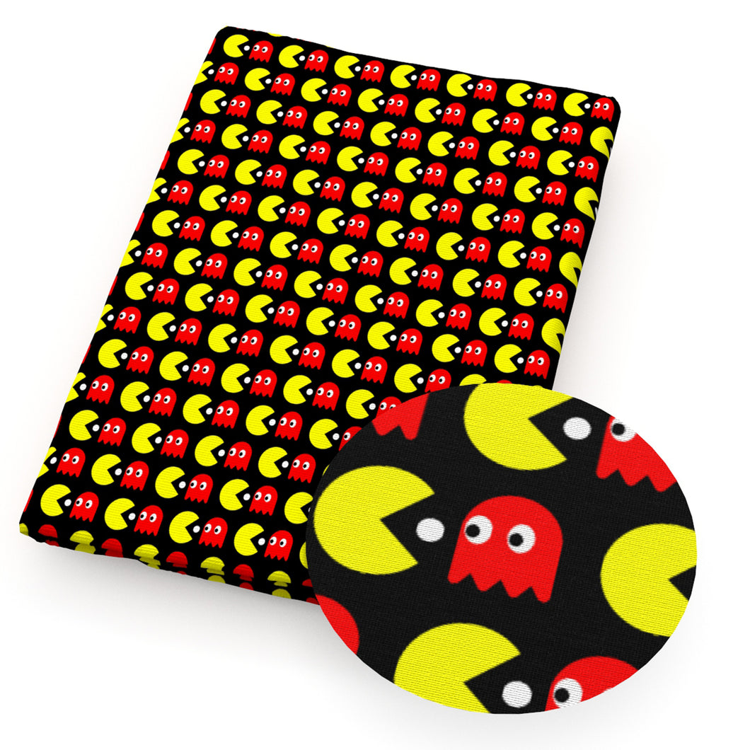 game game console printed fabric