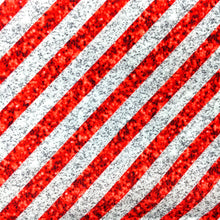 Load image into Gallery viewer, red series sequins paillette spangles stripe printed fabric
