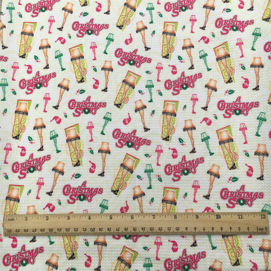 christmas festival christmas hat santa printed fabric