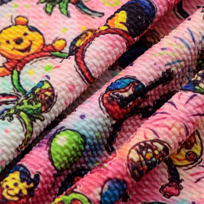 gradient color firework crochet headband hairband printed fabric