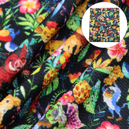 flower floral leaf leaves tree printed fabric