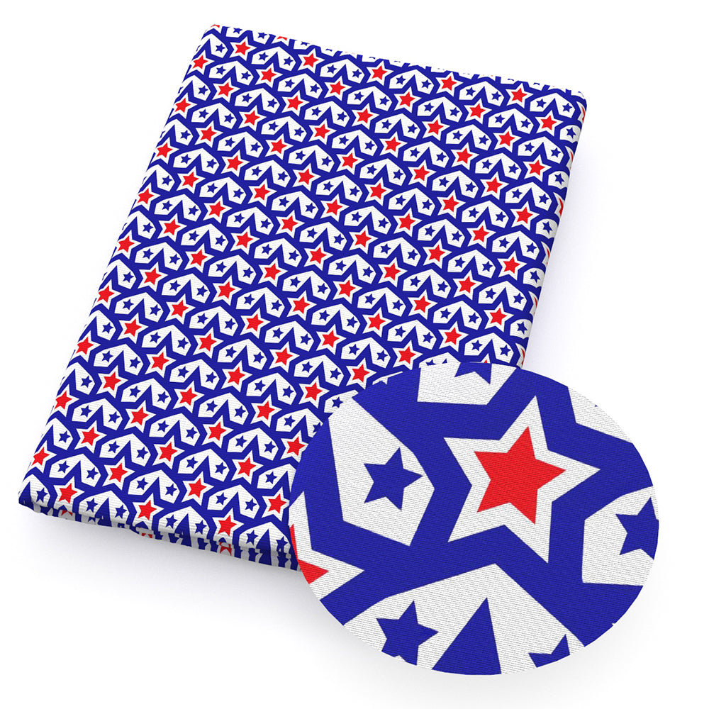 Independence Day (4 of july) Theme Printed Fabric