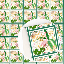 Load image into Gallery viewer, Flamingo Theme Printed Fabric

