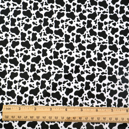 cow pattern printed fabric