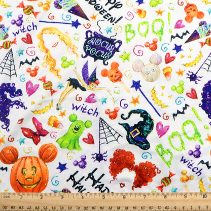 spider spider web printed fabric