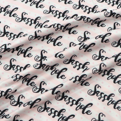 stripe dots spot pink series printed fabric