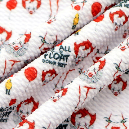 red series printed fabric