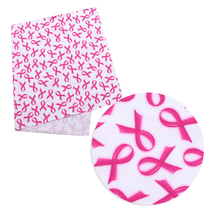 breast cancer printed fabric