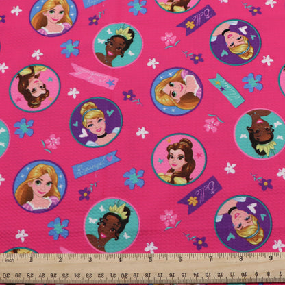 flower floral pink series printed fabric