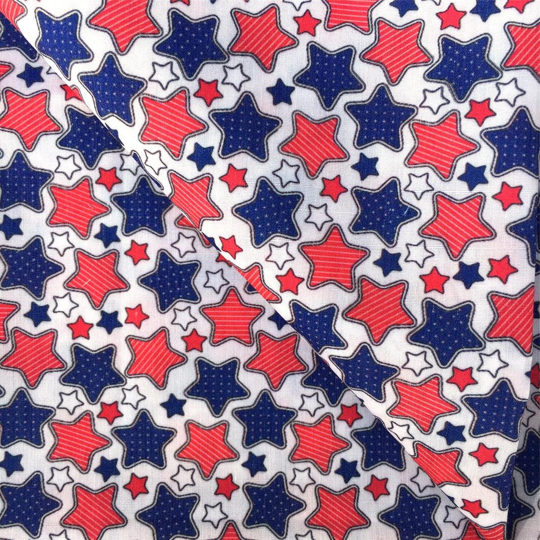 star 4th of july fourth of july independence day printed fabric