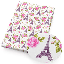 Load image into Gallery viewer, flower floral printing on white printed fabric
