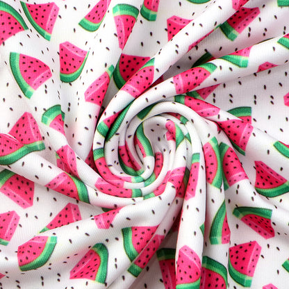 watermelon fruit printed fabric