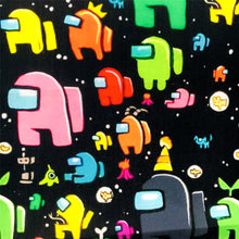 Load image into Gallery viewer, game console among us printed fabric
