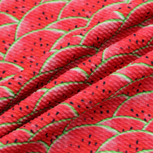 Load image into Gallery viewer, watermelon fruit red series printed fabric
