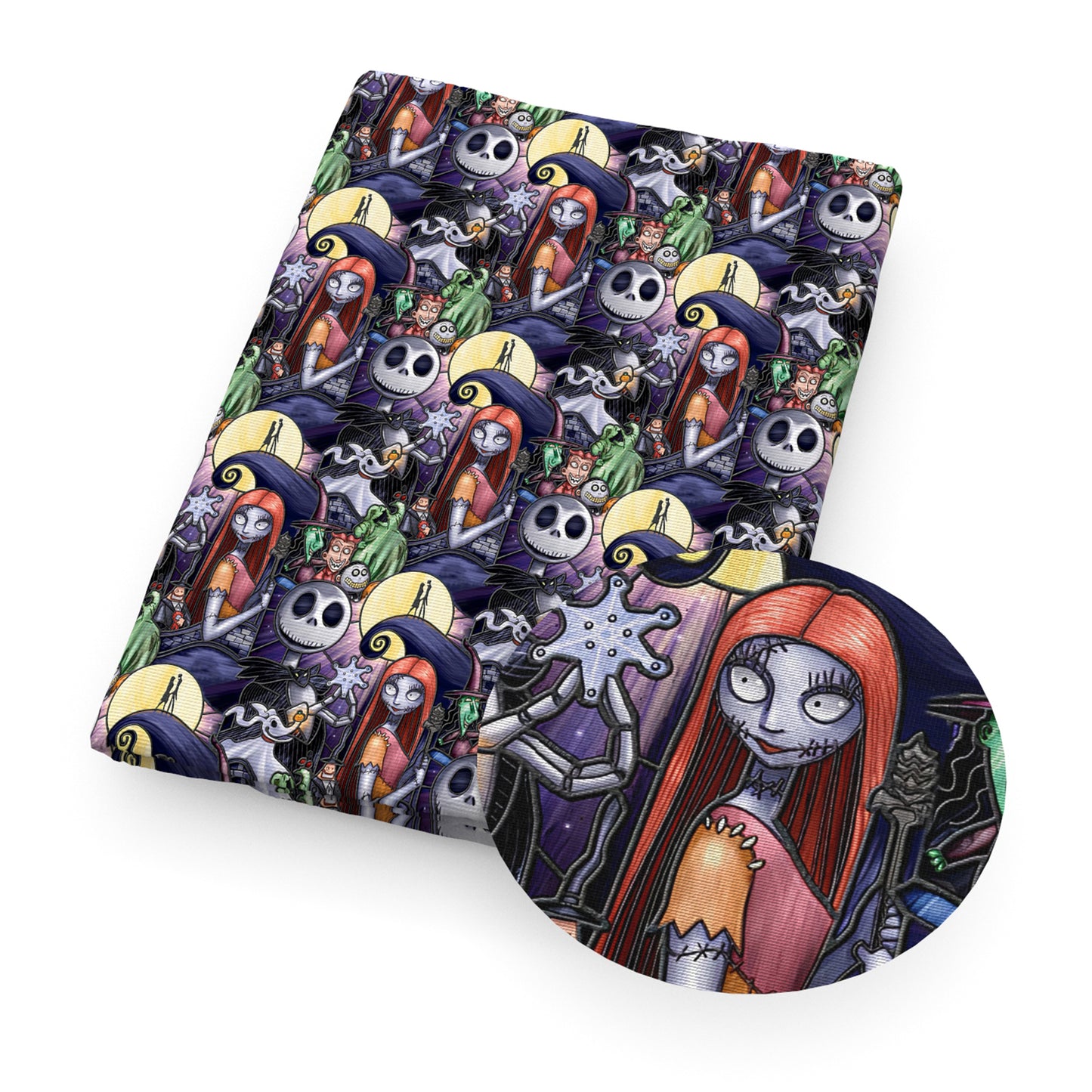 halloween jack skellington a nightmare before christmassally skull ghost skeleton bones fabric