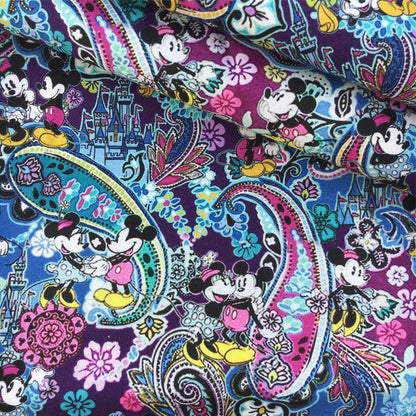 paisley cashew pattern printed fabric