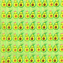 Load image into Gallery viewer, triangle fruit avocado green series printed fabric
