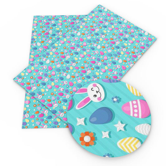 rabbit bunny easter bunny printed fabric