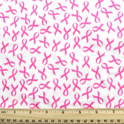 breast cancer printed fabric
