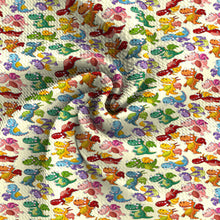 Load image into Gallery viewer, dinosaurs dino yellow series printed fabric
