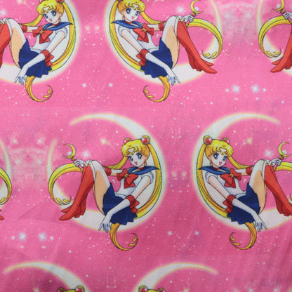 red series printed fabric