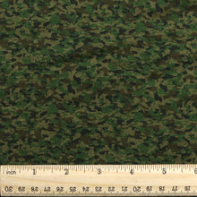 Load image into Gallery viewer, camouflage camo paint splatter printed fabric
