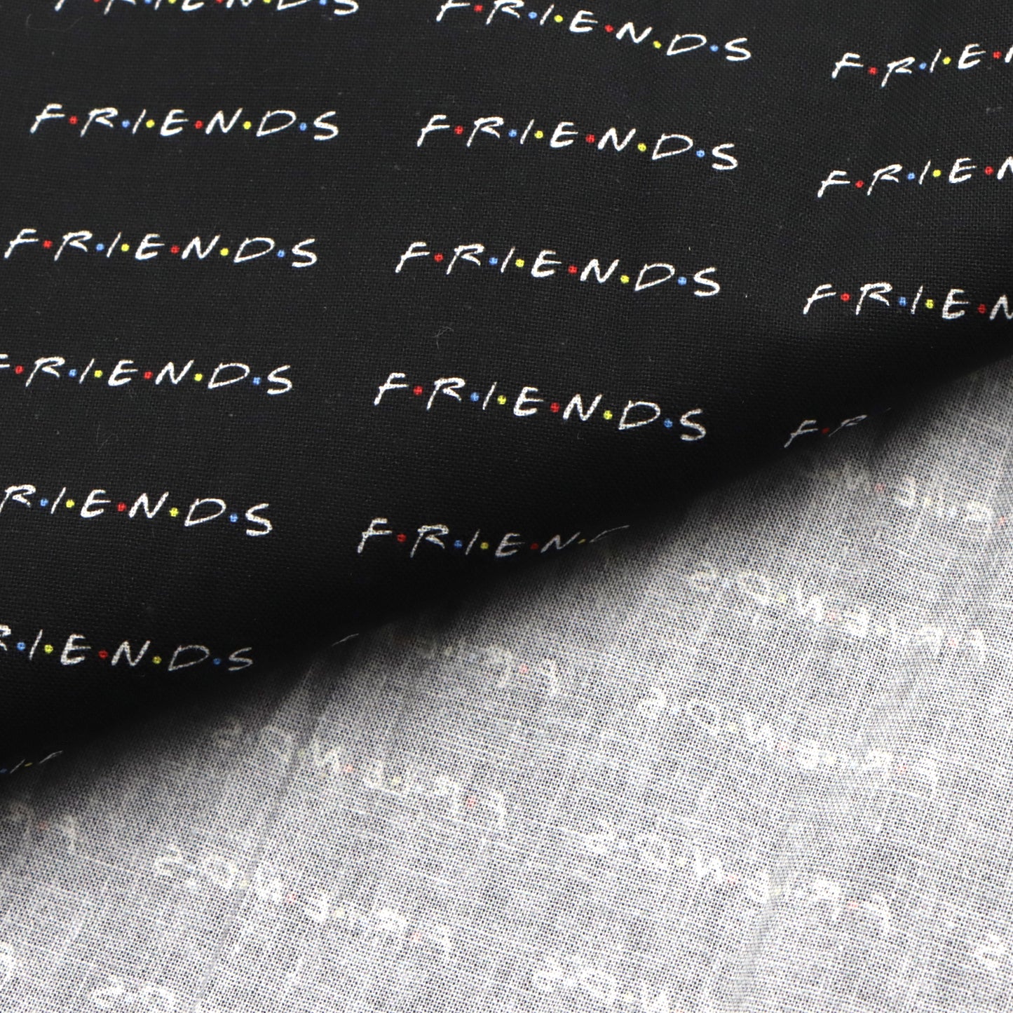 black series printed fabric