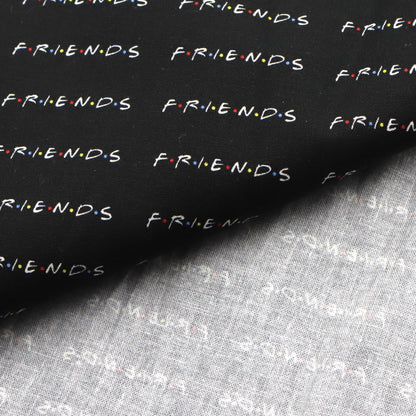 black series printed fabric