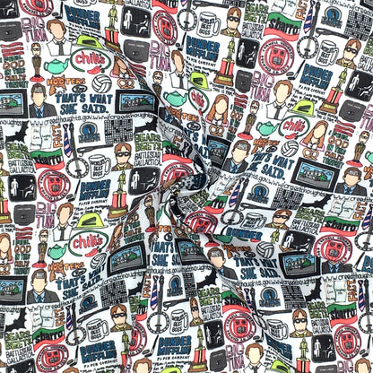 chili peppers printed fabric