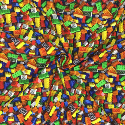 geometric patterns printed fabric