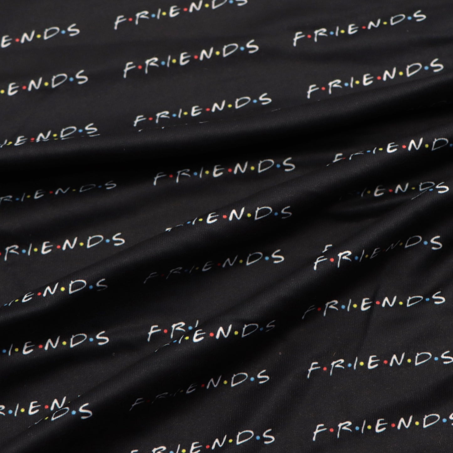 black series printed fabric