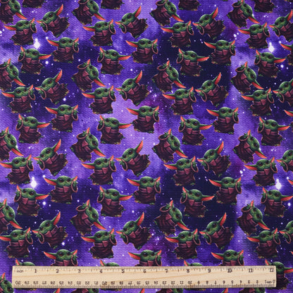 purple series printed fabric